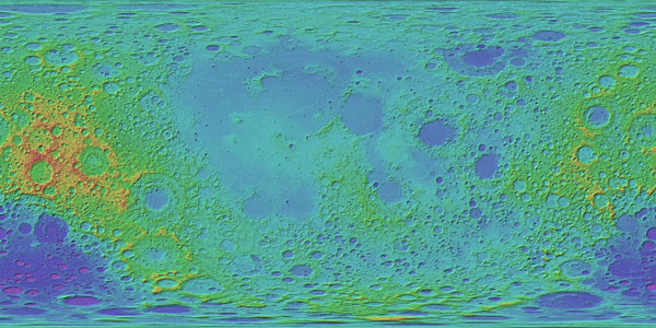 Lunar Product Derived from the LOLA archive of the PDS Imaging Node
