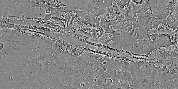 Portion of the Coprates quad which includes Valles Marineris