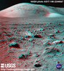 Apollo 17 Anaglyph/3D - Station 9 Looking North thumbnail