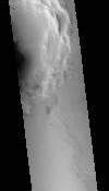 CTX Orthoimage of Cerebus Palus Wrinkle Ridge thumbnail