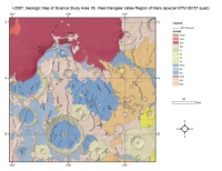 Mars Viking Geologic Map I-2087 of West Mangala Valley thumbnail