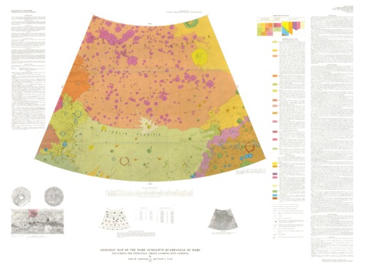 Astropedia - Mars Geologic Map of the Mare Acidalium Quadrangle