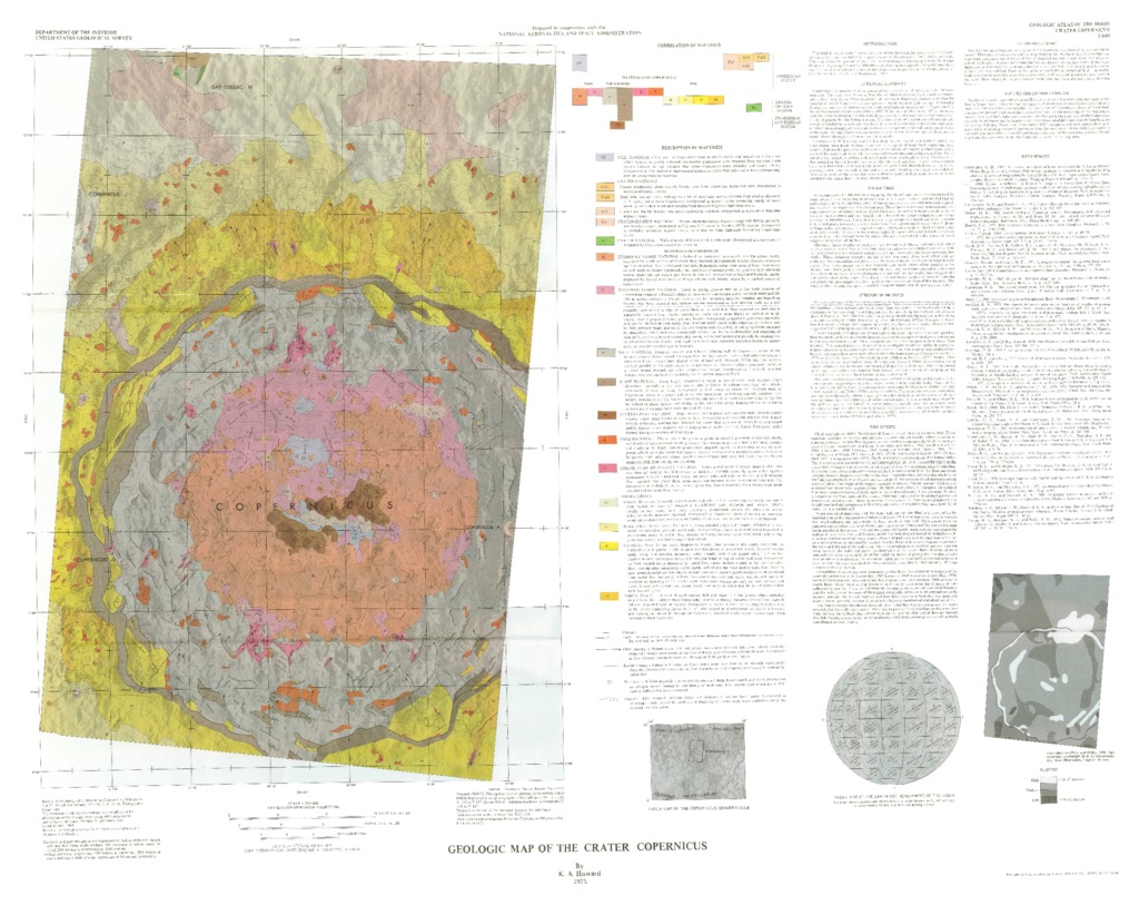 Astropedia - Moon Geologic Map of the Crater Copernicus